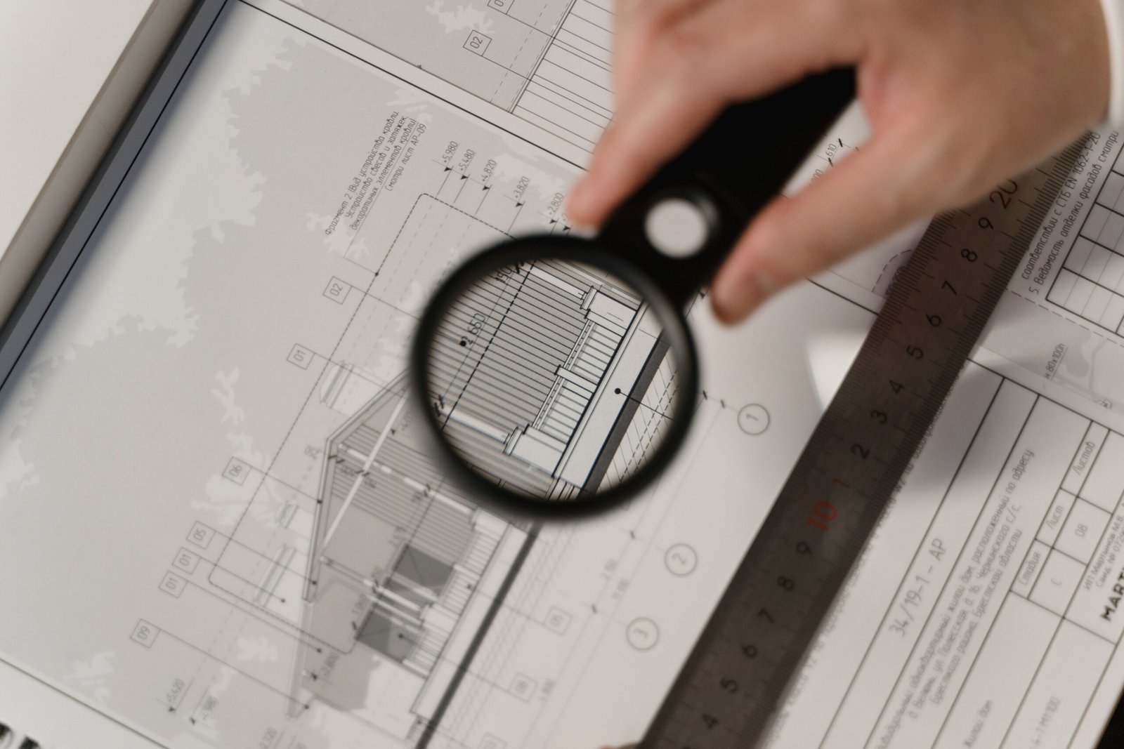 Precíziós technikai SEO ellenőrzés szimbóluma mérőeszközzel