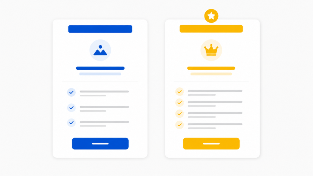 Weboldal árkategóriák összehasonlítása: landing page és üzleti weboldal csomagok